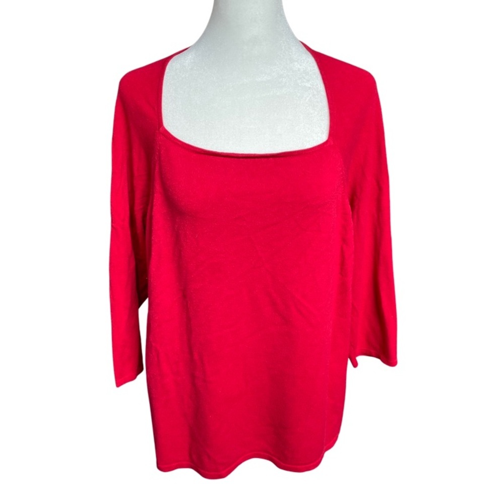 Venezia Jeans red top 18/20